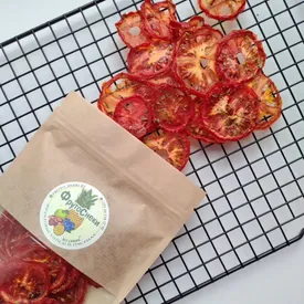 Томатные чипсы с морской солью и прованскими травами, 50 гр.